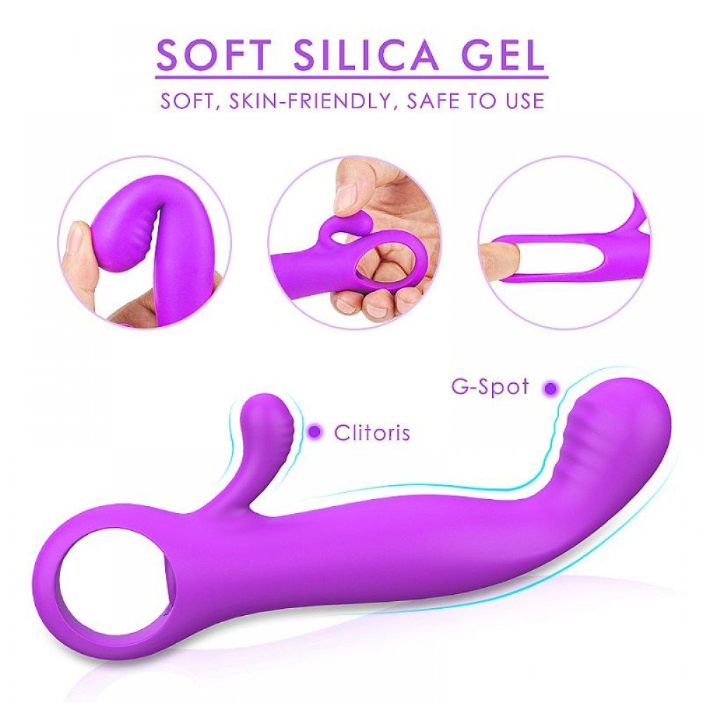 VIBRADOR PONTO G E CLITORIS ORIFINGER 6226