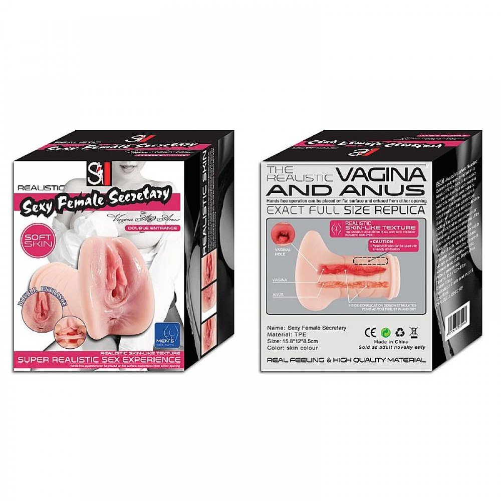 MASTUBADOR VAGINA E ANUS 6520 Masturbador feito em formato de Vagina e Ânus, pensado para trazer o máximo de prazer e uma sensação bem real durante seu uso. MASTUBADOR VAGINA E ANUS 6520