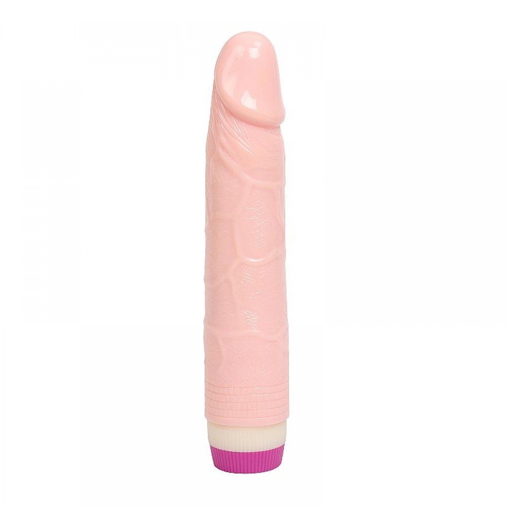PENIS REALISTICO BAILE 6631 Pênis Realístico em formato com glande definida e textura de veias salientes ao longo do corpo, possui 1 modo de vibração material macio que se assemelha a pele humana. PENIS REALISTICO BAILE 6631