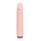 PENIS REALISTICO BAILE 6631 Pênis Realístico em formato com glande definida e textura de veias salientes ao longo do corpo, possui 1 modo de vibração material macio que se assemelha a pele humana. PENIS REALISTICO BAILE 6631