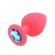 PLUG ANAL DE SILICONE TAMANHO G Plug Anal de Silicone este é um acessório erótico diferente que serve como estimulador anal em brincadeiras fetichistas,principalmente em jogos de dominação e submissão. PLUG ANAL DE SILICONE TAMANHO G