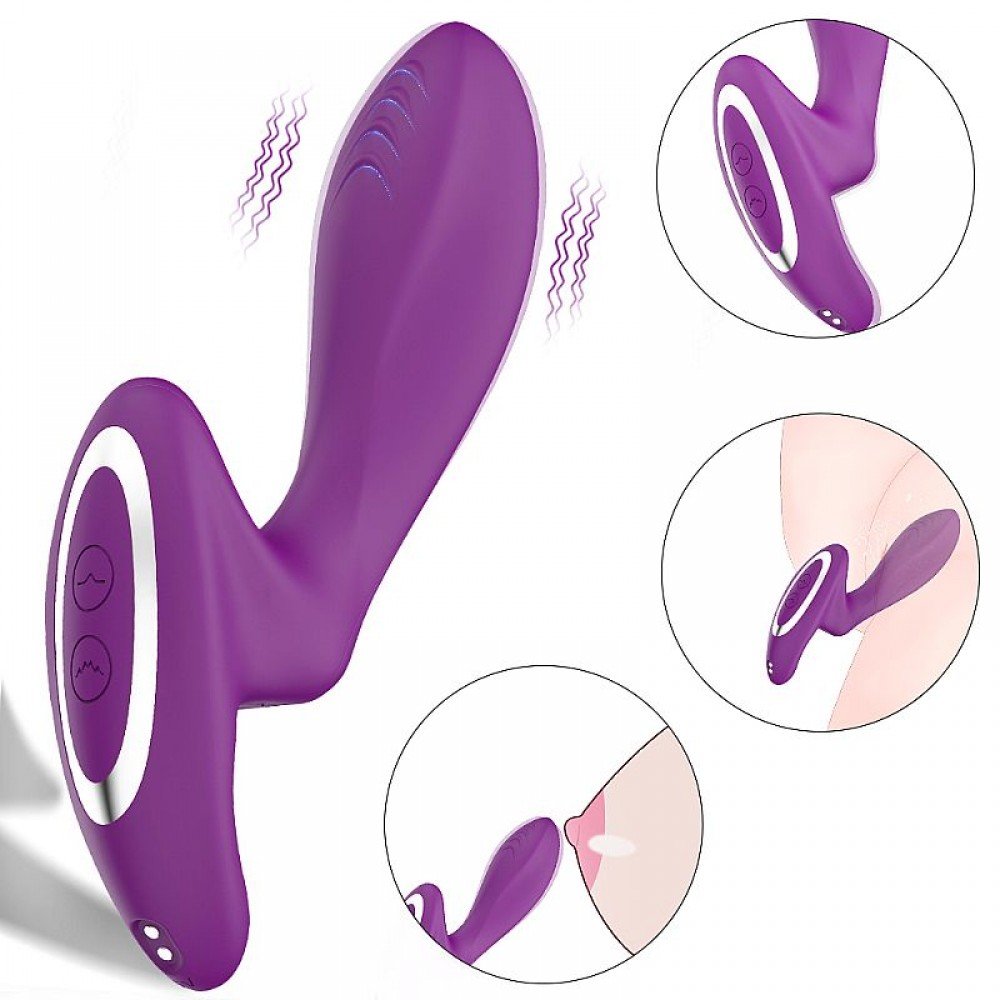VIBRADOR DE PONTO G MR. Z Vibrador de ponto G e clitóris, 10 Modos de vibração, 5 Modos de dedilhar / Tapping. VIBRADOR DE PONTO G MR. Z
