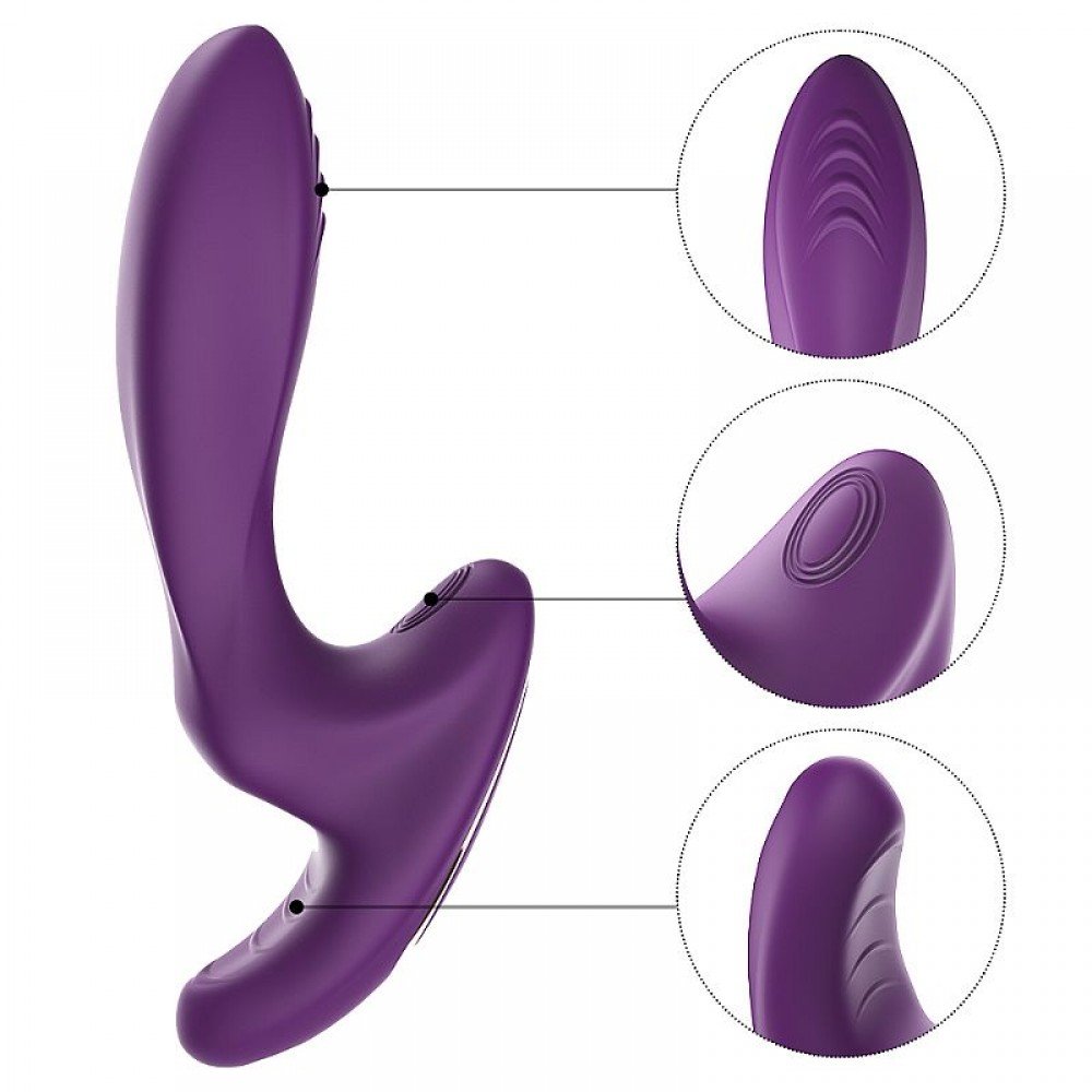 VIBRADOR DE PONTO G MR. Z Vibrador de ponto G e clitóris, 10 Modos de vibração, 5 Modos de dedilhar / Tapping. VIBRADOR DE PONTO G MR. Z