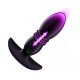 PLUG ANAL COM VIBRADOR E VAI E VEM 7833 Plug Anal com Vibrador, ideal para as pessoas que já fazem uso de plug anal, mas também pode ser uso por uma pessoa que nunca usou. PLUG ANAL COM VIBRADOR E VAI E VEM 7833