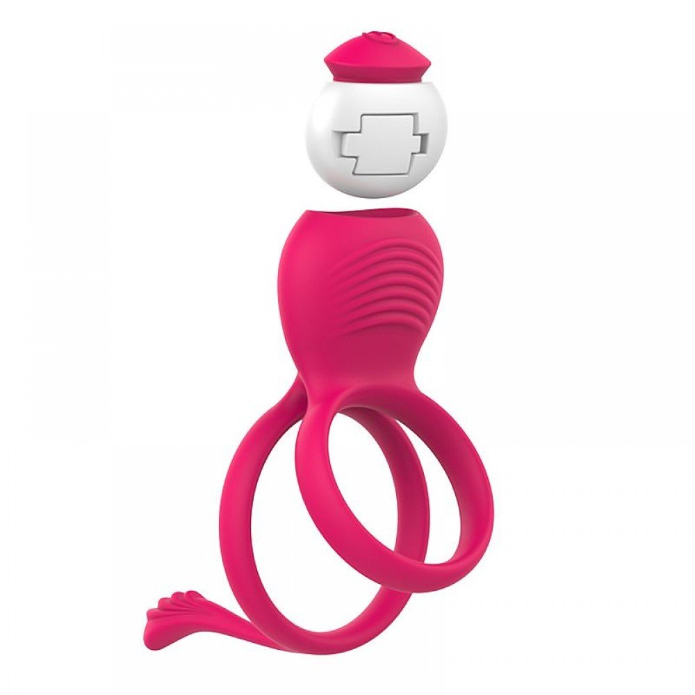 ANEL PENIANO DUPLO COM VIBRO PRETO Anel Peniano com estimulador de clitóris, fabricado em silicone, material macio e suave ao toque, com anel para escroto. ANEL PENIANO DUPLO COM VIBRO PRETO