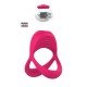 ANEL PENIANO DUPLO COM VIBRO PRETO Anel Peniano com estimulador de clitóris, fabricado em silicone, material macio e suave ao toque, com anel para escroto. ANEL PENIANO DUPLO COM VIBRO PRETO