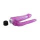 PROTESE DUPLA COM VIBRO 22 X 5CM 8219 Prótese realística Duplo em forma de pênis, confeccionado em silicone possui glande definida, textura de veias, para penetrações em ângulo reto. PROTESE DUPLA COM VIBRO 22 X 5CM 8219
