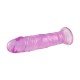 PENIS TRANSLUCIDO REALISTICO COM VENTOSA 8225 Pênis realístico em forma de pênis, confeccionado em silicone possui glande definida, textura de veias, para penetrações em ângulo reto. PENIS TRANSLUCIDO REALISTICO COM VENTOSA 8225