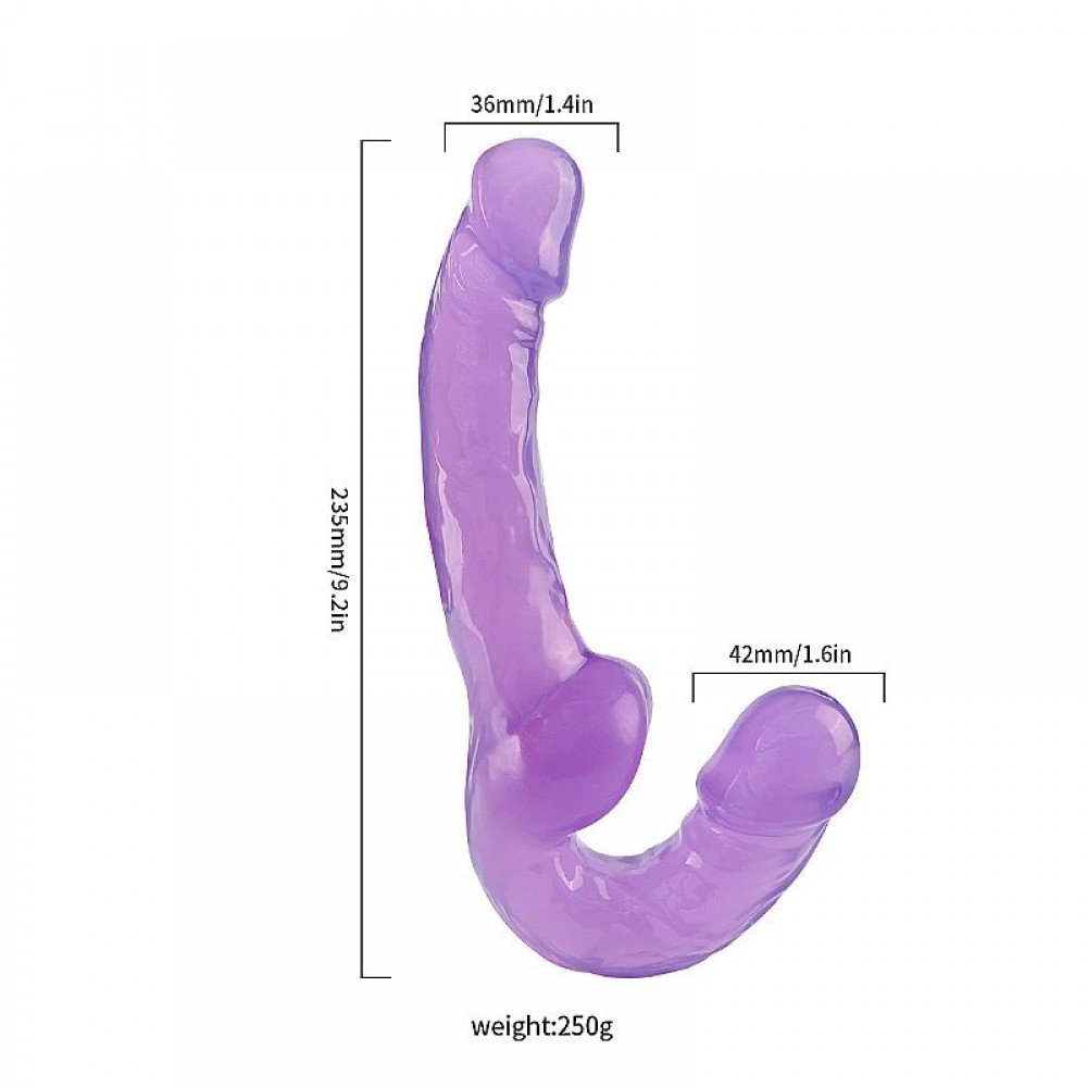 STREPLESS PENIS REALISTICO COM 02 PONTAS Pênis realístico com duas pontas para casal. STREPLESS PENIS REALISTICO COM 02 PONTAS