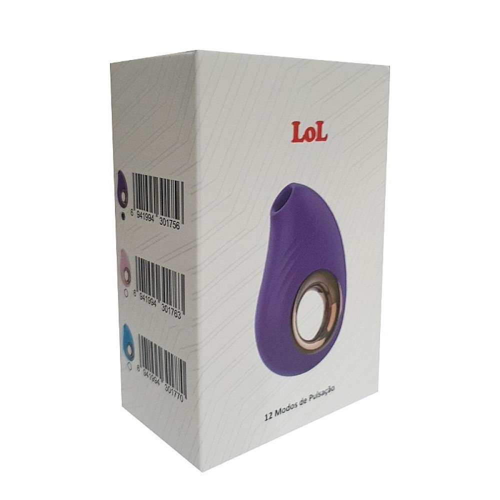 VIBRADOR DE PULSACAO LOL 8284 Vibrador de clitóris com Pulsação - possui 12 Modos de pulsação, o produto é macio ao toque ergonômico,o que facilita o manuseio e a estimulação, trazendo uma sensação prazerosa do uso. VIBRADOR DE PULSACAO LOL 8284