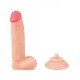 PENIS REALISTCO COM VENTOSA REMOVIVEL E DUPLA CAMADA 8329 Pênis Realística em formato de pênis com ventosa, confeccionado em TPE possui glande definida,textura de veias para penetrações em ângulo reto. PENIS REALISTCO COM VENTOSA REMOVIVEL E DUPLA CAMADA 8329