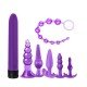 KIT PLUG COM PERSONAL 8389 Kit plug anal, o kit possui 1 Personal, 6 plugs cada plug tem um tamanho e diâmetro diferente. KIT PLUG COM PERSONAL 8389