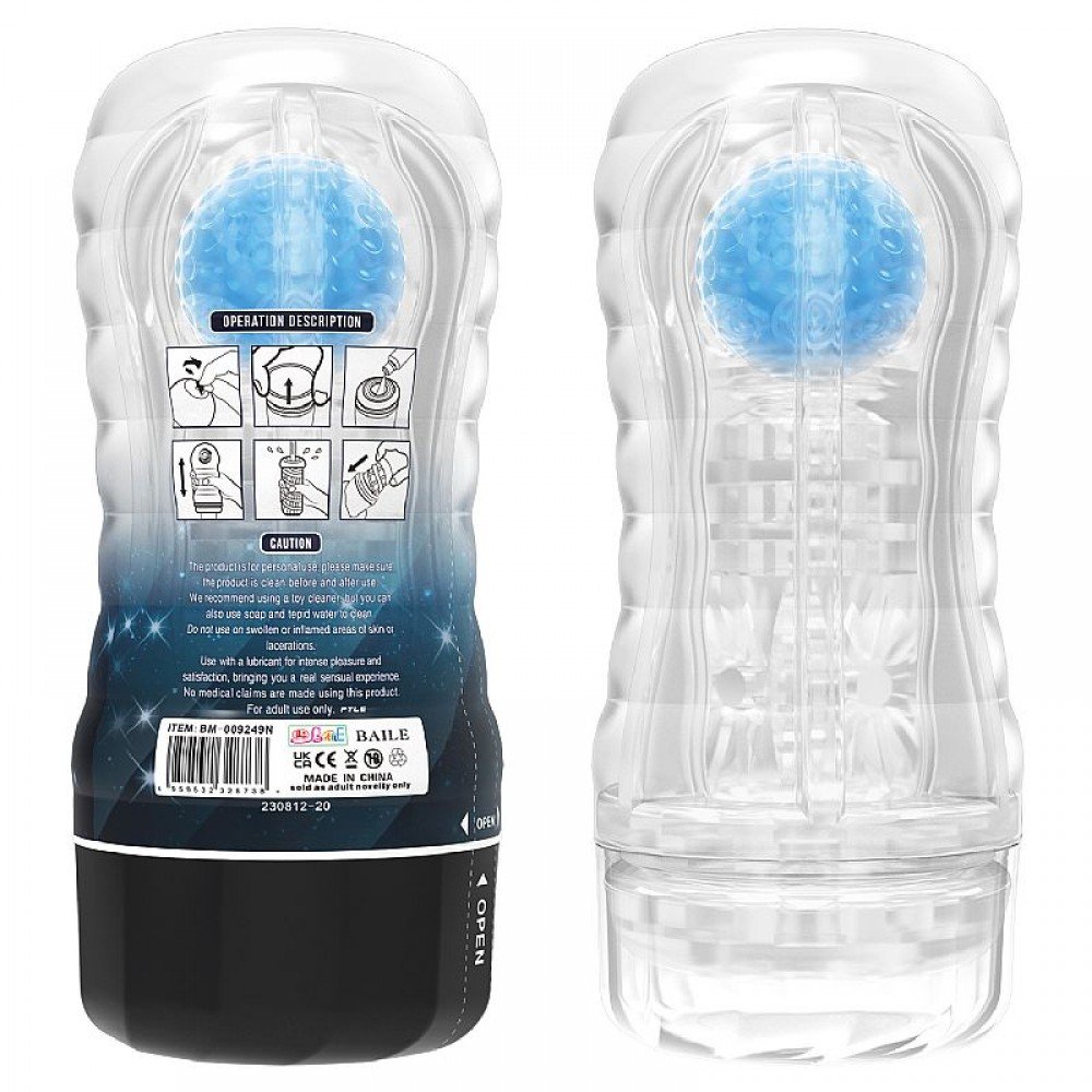 MASTUBADOR LANTERNA PRETTY LOVE 8518 Masturbador Masculino transparente, masturbador em formato de lanterna feito em TPR. MASTUBADOR LANTERNA PRETTY LOVE 8518