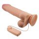 PENIS REALISTICO COM VERTEBRA E VIBRO 8543 Pênis realístico com dupla camada, confeccionado em silicone. PENIS REALISTICO COM VERTEBRA E VIBRO 8543