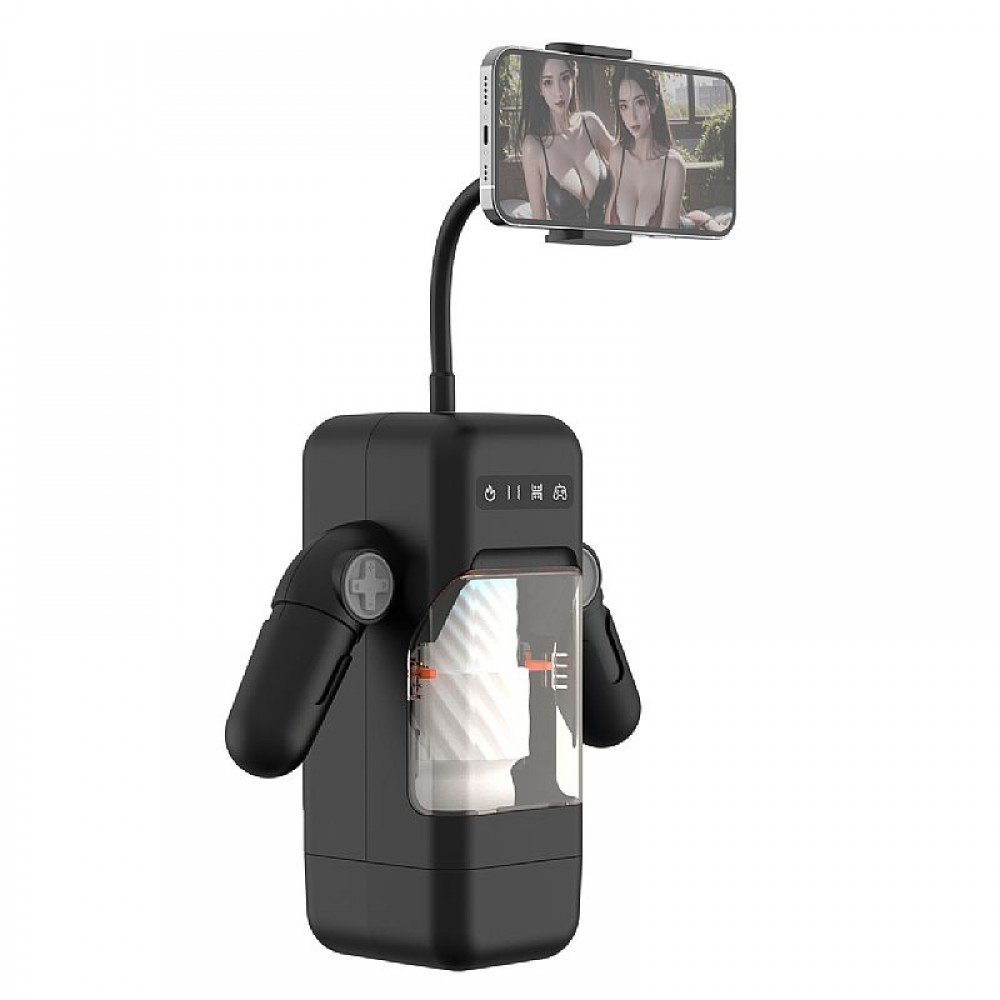 MASTUBADOR LANTERNA COM SUPORTE PARA CELULAR STATION MAXIMUS 8595 Masturbador Lanterna recarregável, 8 modos de vai e vem. MASTUBADOR LANTERNA COM SUPORTE PARA CELULAR STATION MAXIMUS 8595