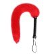CHIBATA COM RABO VERMELHO 8757 Chicote couro Luxo com rabo de raposa de luxo cabo confeccionada em couro, é ideal para casais que querem apimentar a sua relação! CHIBATA COM RABO VERMELHO 8757