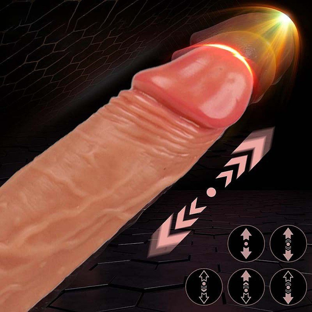 PENIS REALISTICO COM VAIE VEM E ROTAÇÃO 8821 Pênis Realístico – 9 modos de vibração. PENIS REALISTICO COM VAIE VEM E ROTAÇÃO 8821