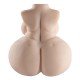 MASTUBADOR MEIO CORPO COM SEIOS 8866 Masturbador em formato de meio Corpo com vagina ânus e seios feito de CyberSkin,material macio de toque aveludado que imita perfeitamente a textura da pele humana. MASTUBADOR MEIO CORPO COM SEIOS 8866