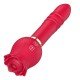 VIBRADOR ROSA COM PULSAÇÃO E VAI E VEM CHRISTINE 8883 Vibrador de ponto G e clitóris com formato de Rosa - 12 modos de pulsação. VIBRADOR ROSA COM PULSAÇÃO E VAI E VEM CHRISTINE 8883