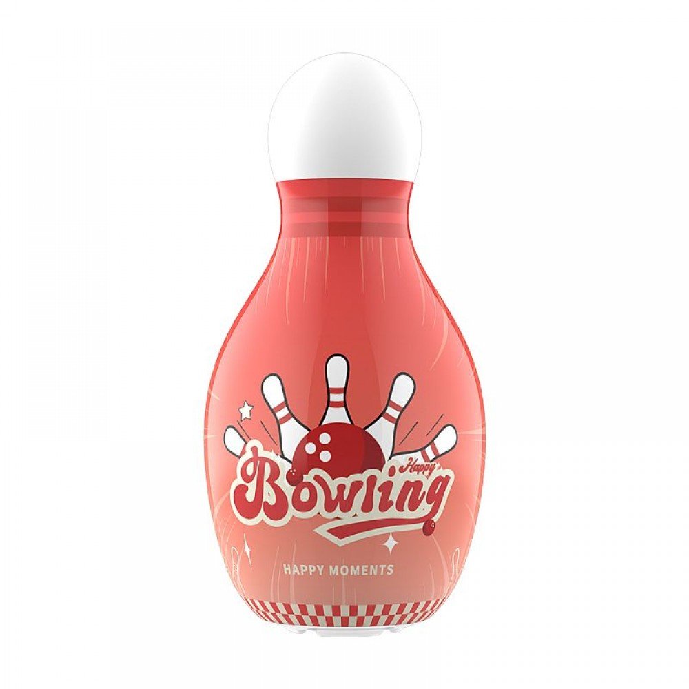 EGG MASTUBADOR BOLICHE 9112 Egg Masturbator em Formato de Boliche - Happy Bowling - S-HandMasturbador Masculino formato de Pino de boliche o produto é macio ao toque ergonômico,o que facilita o manuseio e a estimulação,trazendo uma sensação prazerosa do u EGG MASTUBADOR BOLICHE 9112