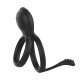 ANEL PENIANO DUPLO COM VIBRO PRETO Anel Peniano com estimulador de clitóris, fabricado em silicone, material macio e suave ao toque, com anel para escroto. ANEL PENIANO DUPLO COM VIBRO PRETO