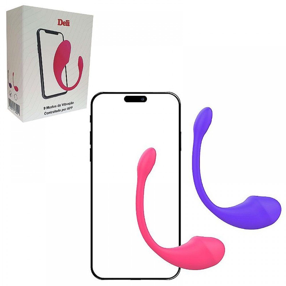 BULLER DELII COM APP DE CONTROLE A DISTACIA 8321 Vibrador formato de Bullet - é um estimulador recarregável confeccionado em silicone, possui 9 modos de vibração via Bluetooth. BULLER DELII COM APP DE CONTROLE A DISTACIA 8321