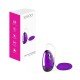 BULLET COM CONTROLE COM FIO XOCOO Vibrador em cápsula tipo bullet, possui 20 modos de vibração, controlada por controle remoto com fio, feito em material macio de toque agradável e fácil limpeza. BULLET COM CONTROLE COM FIO XOCOO