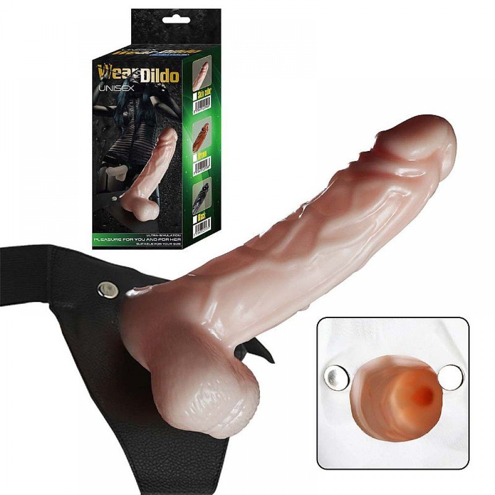 CAPA PENIANA COM CINTA WEAR PENIS 7585 Capa Peniana realística em formato de pênis com cinta que se adapta a qualquer grossura de perna e quadril. CAPA PENIANA COM CINTA WEAR PENIS 7585