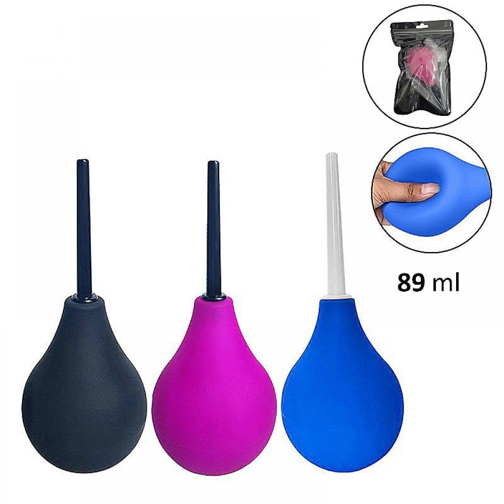 DUCHA HIGIENICA 160ML 8396 Ducha unissex para limpeza anal e vaginal, composta por 1 aplicador e bomba para sucção da água. DUCHA HIGIENICA 160ML 8396