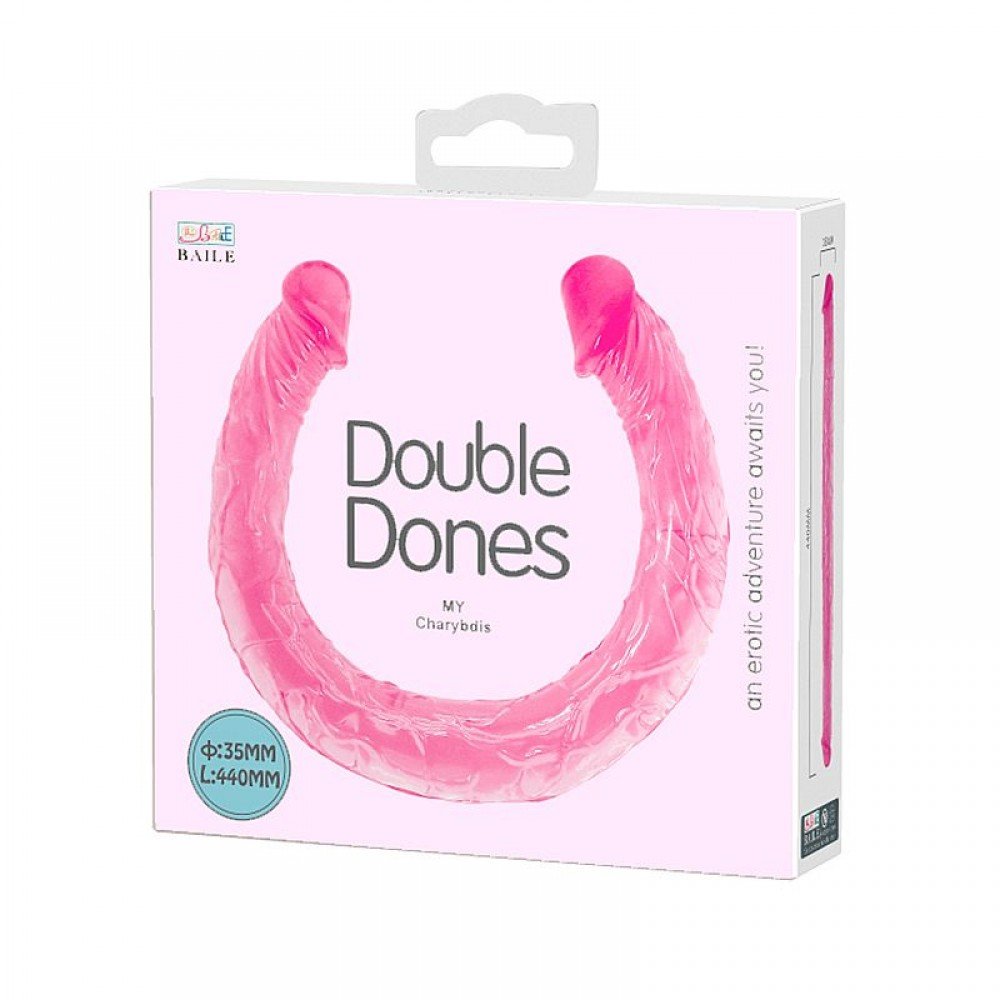 DILDO REALISTICO DUPLO 5292 Pênis ideal para pessoas que procuram uma nova sensação, bem versátil, pode ser utilizado por casal ou por uma pessoa sozinha. DILDO REALISTICO DUPLO 5292
