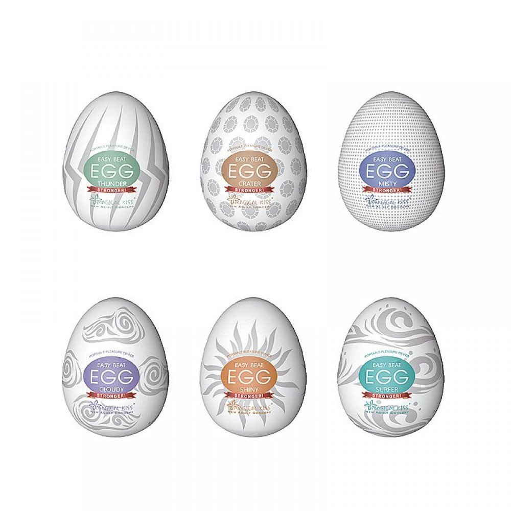 EGG MAGICAL KISS HARD Esses ovos prometem levar a masturbação dos homens a um outro patamar. EGG MAGICAL KISS HARD