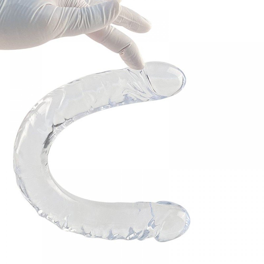 PENIS DUPLO 8223 Pênis Duplo - 33,5 x 3,2 - SIPrótese realística em forma de pênis, confeccionado em silicone possui glande definida, textura de veias, para penetrações em ângulo reto. PENIS DUPLO 8223