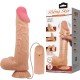 PENIS REALISTICO COM VERTEBRA E VIBRO 8543 Pênis realístico com dupla camada, confeccionado em silicone. PENIS REALISTICO COM VERTEBRA E VIBRO 8543
