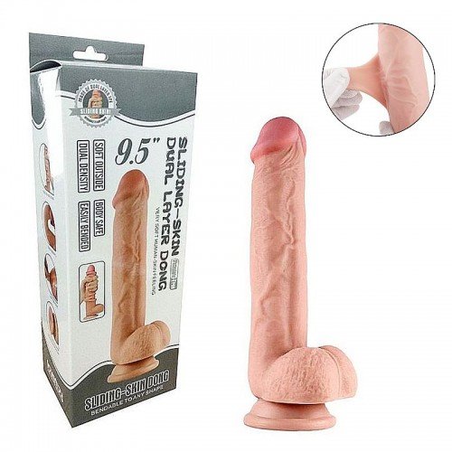 Prótese REALISTICO DUPLA CAMADA 24 x 4,8cm cod 6013