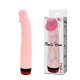 PENIS ROCKIN DONG Vibrador Dildo Realístico em formato de pênis com glande definida e textura de veias salientes ao longo do corpo, material macio que se assemelha a pele humana. PENIS ROCKIN DONG