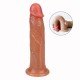 PENIS SUPER REALISTICO 17 X 3,5CM 8841 Prótese realística em forma de pênis, confeccionado em silicine possui glande definida,textura de veias e ventosa para penetrações em ângulo reto, com camada dupla para o toque de pele real. PENIS SUPER REALISTICO 17 X 3,5CM 8841