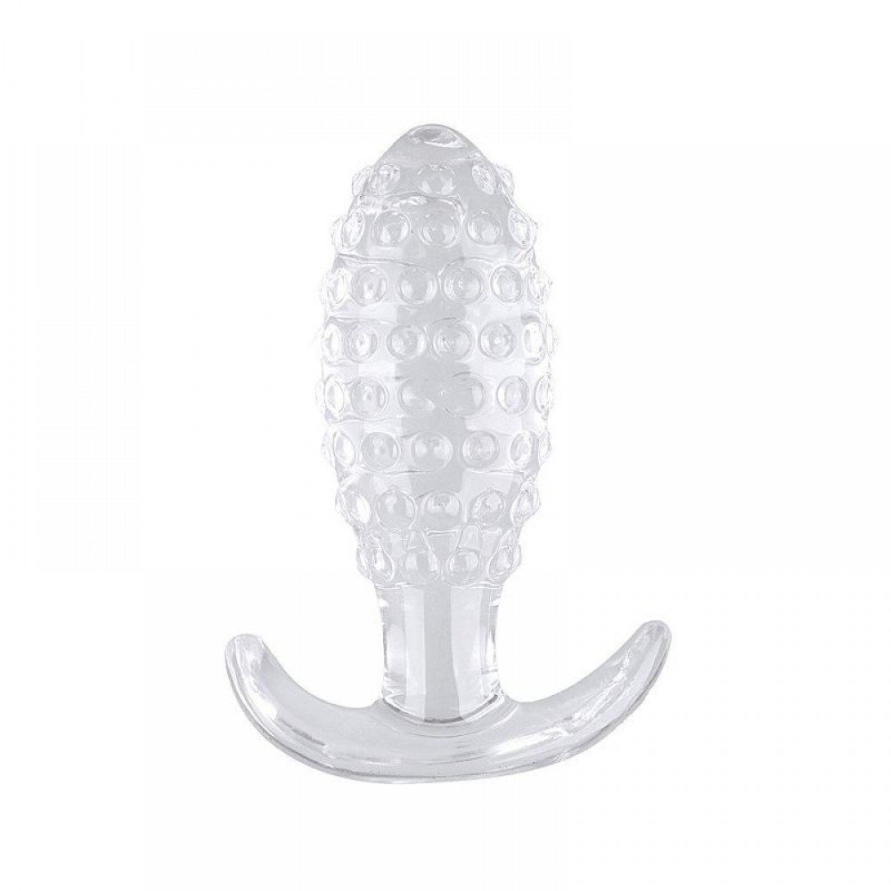PLUG ANAL EM SILICONE COM TEXTURA DE BOLINHA 8452 Plug anal feito de um material macio e consistente com base que facilita o manuseio. PLUG ANAL EM SILICONE COM TEXTURA DE BOLINHA 8452