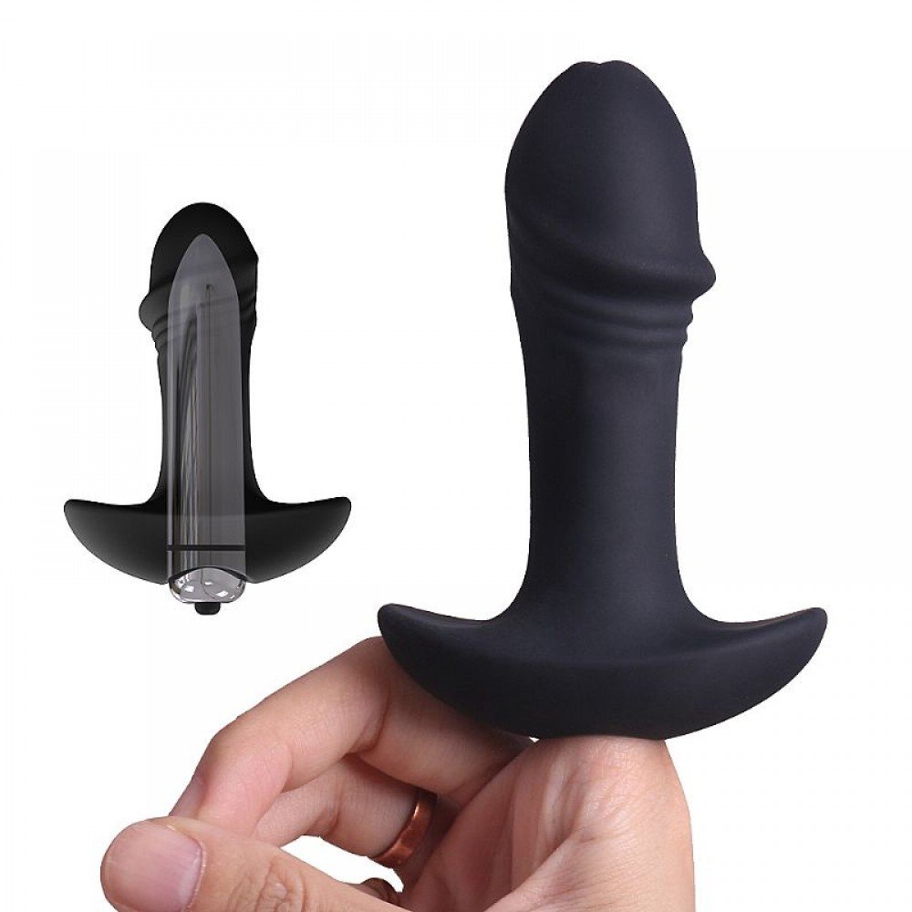 PLUG ANAL STAR ARROW É um estimulador de próstata com design ergonômico em espiral, confeccionado em silicone soft touch, material mais nobre do mercado erótico, vem com um bullet que pode ser usado separadamente e possui vibração única e potente. PLUG ANAL STAR ARROW