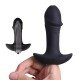 PLUG ANAL STAR ARROW É um estimulador de próstata com design ergonômico em espiral, confeccionado em silicone soft touch, material mais nobre do mercado erótico, vem com um bullet que pode ser usado separadamente e possui vibração única e potente. PLUG ANAL STAR ARROW