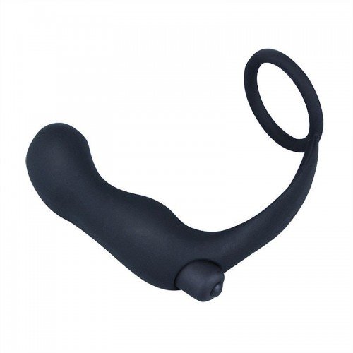 PLUG PARA PROSTATA COM VIBRADOR E ANEL 7917