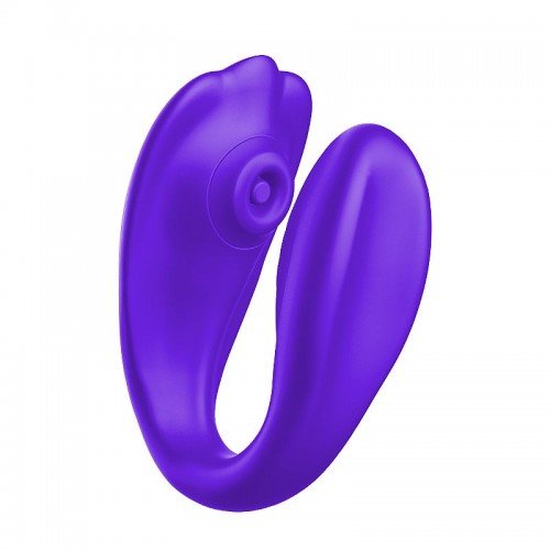 VIBRADOR DE CASAL COM PULSAÇÃO RUDA  7695