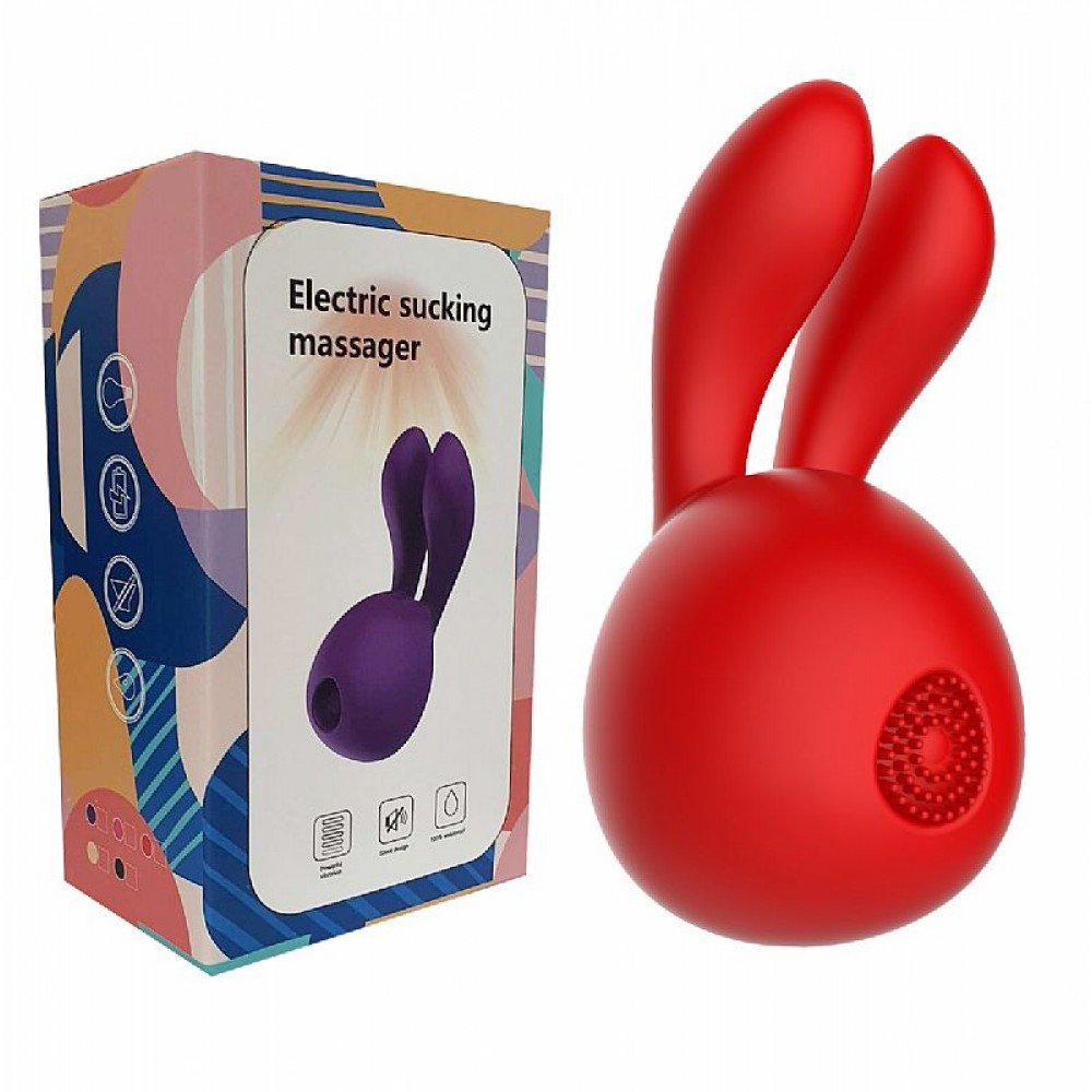 VIBRADOR DE CLITORIS COELHO 8599 Estimuladora de clitóris com Pulsação - Possui 8 modos de vibração. VIBRADOR DE CLITORIS COELHO 8599
