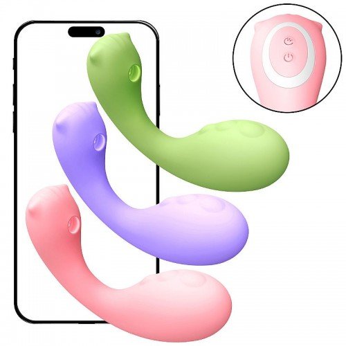 VIBRADOR DE CLITORIS E PONTO G COM APP 8660