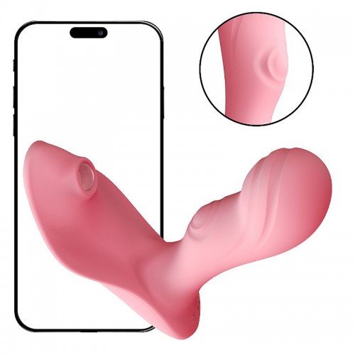 VIBRADOR PONTO G COM PULSAÇÃO E APP 8661