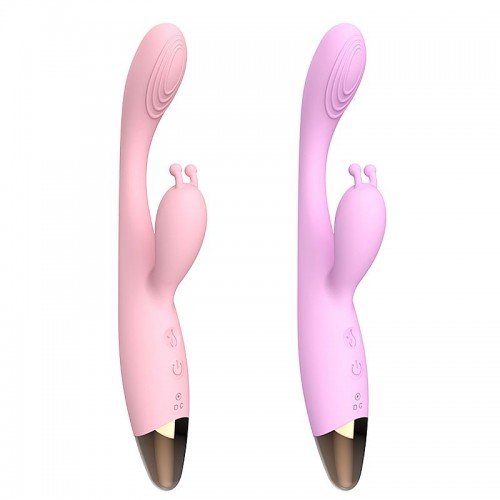 VIBRADOR PONTO G E CLITORIS COM AQUECIMENTO 8430