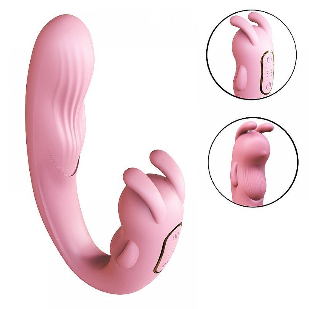 VIBRADOR PONTO G E CLITORIS RABBIT 8912 Vibrador de ponto G e Clitóris, 7 modos de vibração. VIBRADOR PONTO G E CLITORIS RABBIT 8912