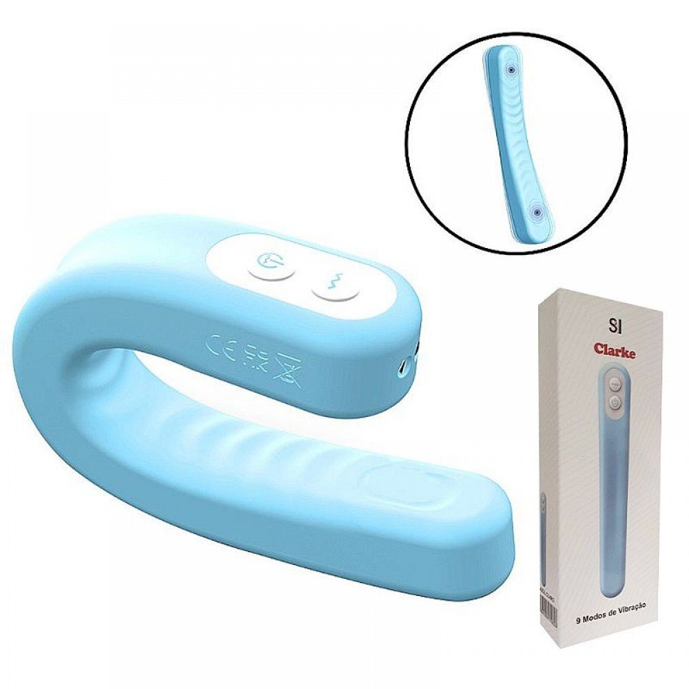 VIBRADOR PONTO G FLEX 8773 Vibrador de ponto G - possui 9 modos de vibração. VIBRADOR PONTO G FLEX 8773