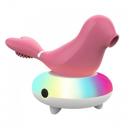 VIBRADOR DE PULSAÇÃO PASSARINHO COM APP 8190