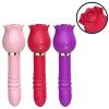 VIBRADOR ROSA COM PULSAÇÃO E VAI E VEM CHRISTINE 8883 VIBRADOR ROSA COM PULSAÇÃO E VAI E VEM CHRISTINE 8883