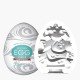 EGG MAGICAL KISS HARD Esses ovos prometem levar a masturbação dos homens a um outro patamar. EGG MAGICAL KISS HARD